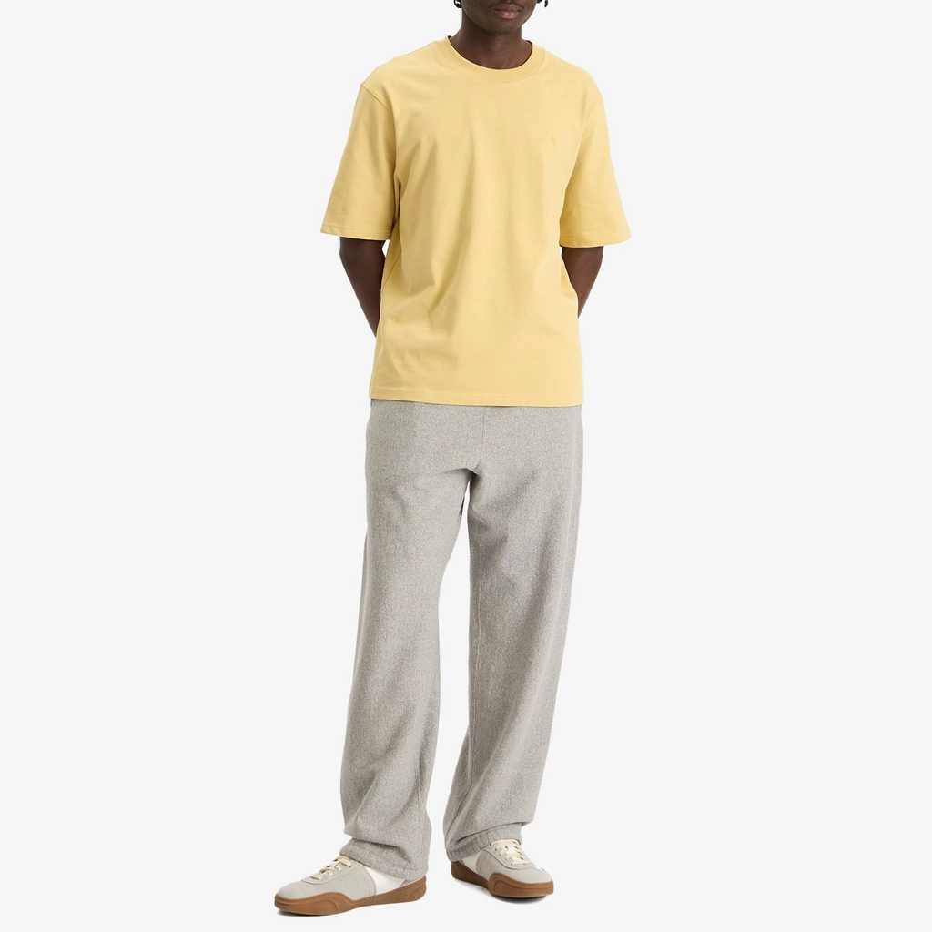 AMI Paris Men's Thick Jersey Tshirt ADC Anis
